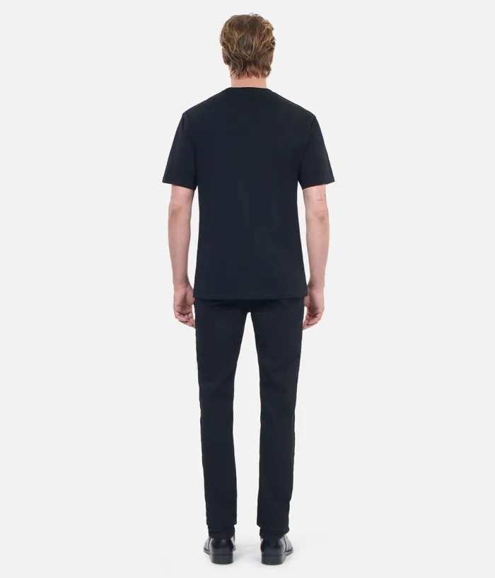 Men Tshirts THE KOOPLES Black Blazon Tshirt Men Tshirts THE KOOPLES Black Blazon Tshirt