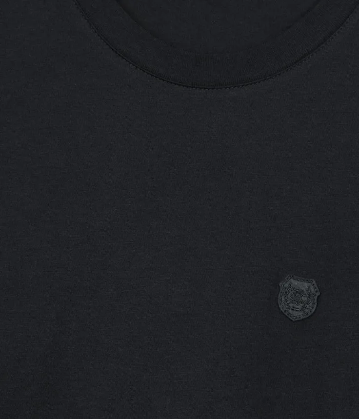 Men Tshirts THE KOOPLES Black Blazon Tshirt Men Tshirts THE KOOPLES Black Blazon Tshirt
