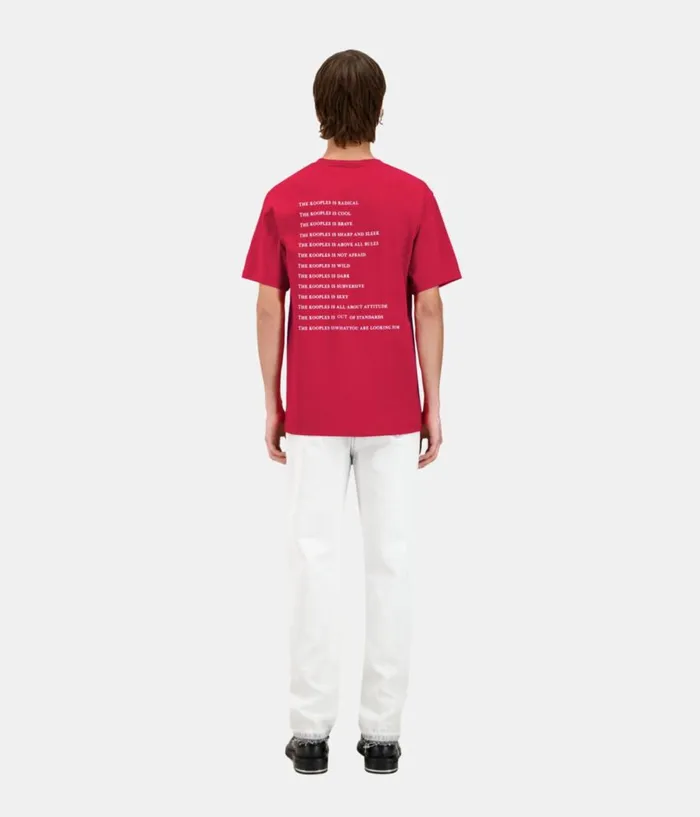 Men Tshirts THE KOOPLES Red What Is Tshirt