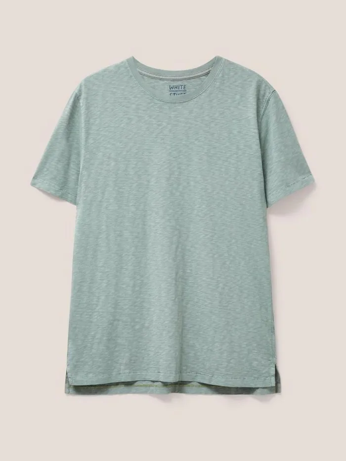 Men TSHIRTS White Stuff Abersoch Short Sleeve Tee Dusty Green Men TSHIRTS White Stuff Abersoch Short Sleeve Tee Dusty Green