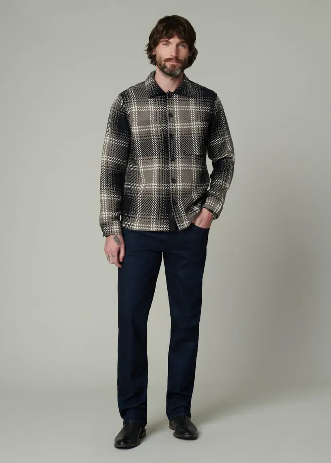 Men Tops Tees Joe039s Jeans LEON PLAID OVERSHIRT Shadow Plaid