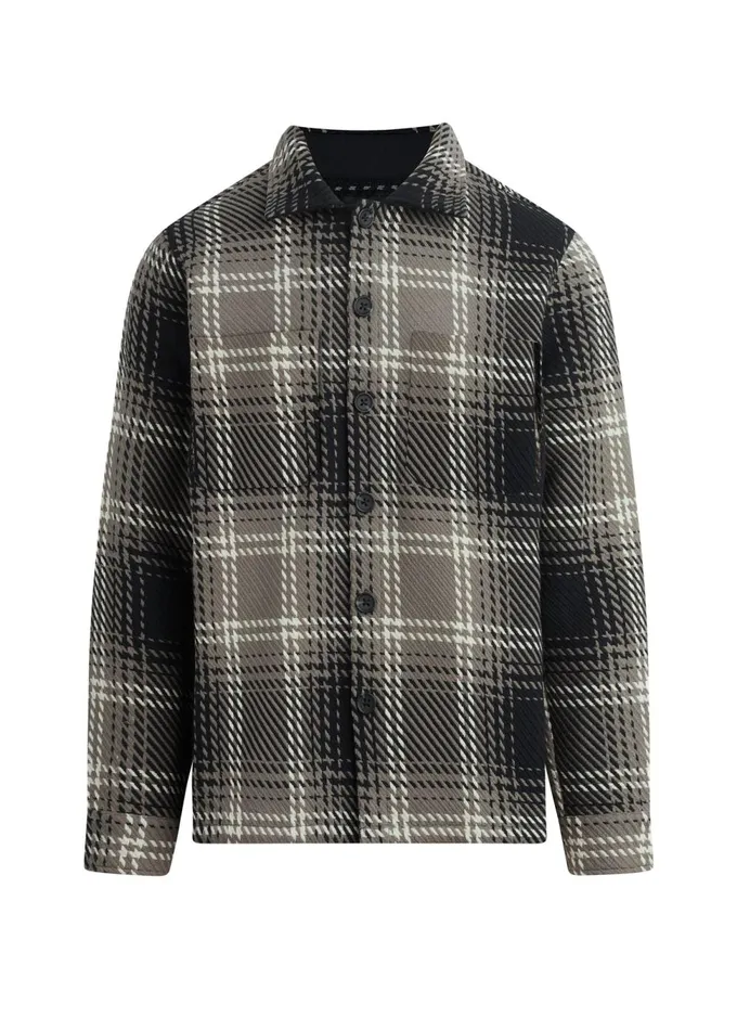 Men Tops Tees Joe039s Jeans LEON PLAID OVERSHIRT Shadow Plaid