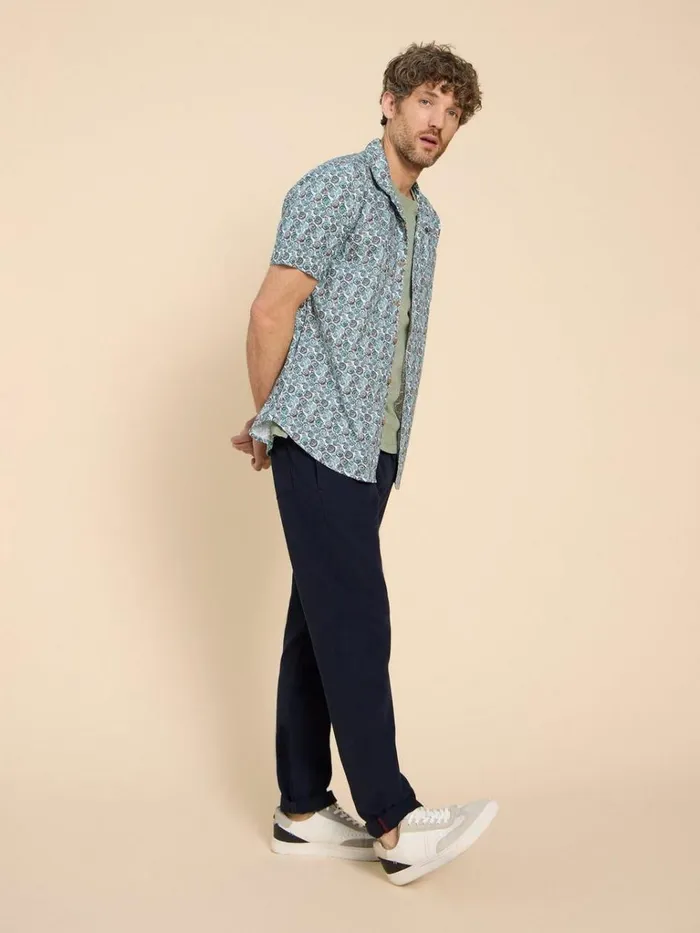 Men TROUSERS White Stuff Dempsey Drawstring Trouser Dark Navy