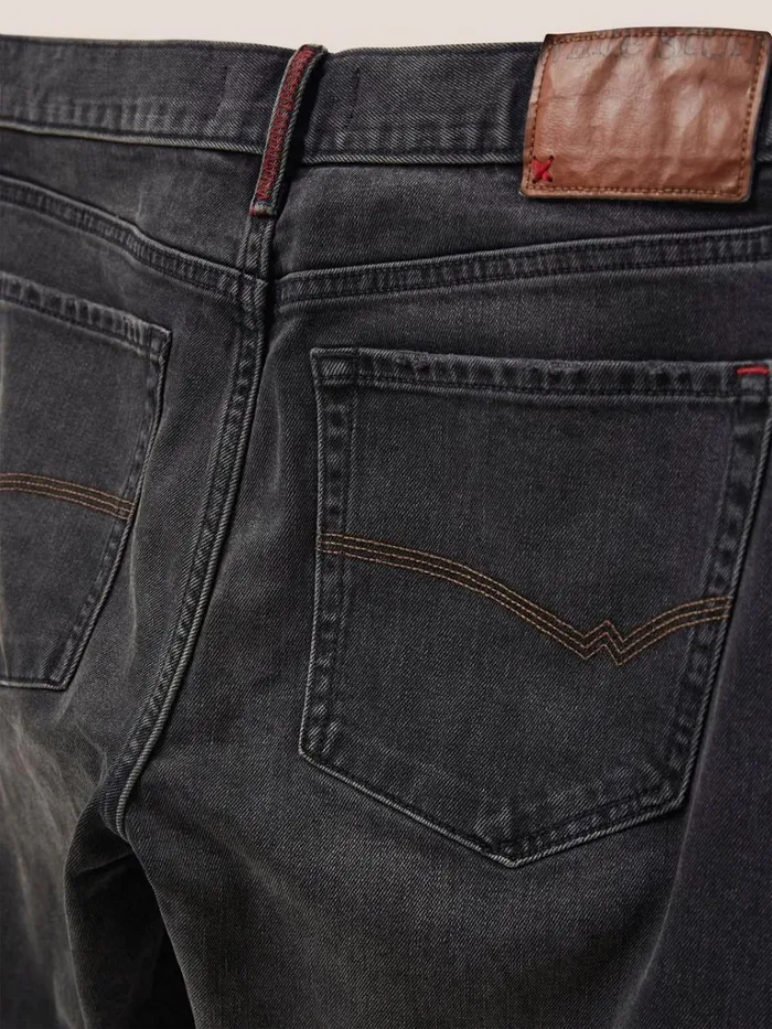 Men TROUSERS White Stuff Harwood Straight Jean Washed Black Men TROUSERS White Stuff Harwood Straight Jean Washed Black