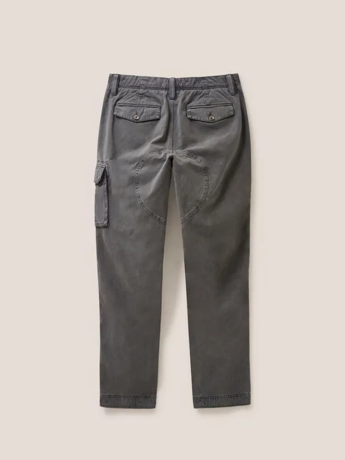 Men TROUSERS White Stuff Kegworth Organic Cargo Trouser Pure Black Men TROUSERS White Stuff Kegworth Organic Cargo Trouser Pure Black