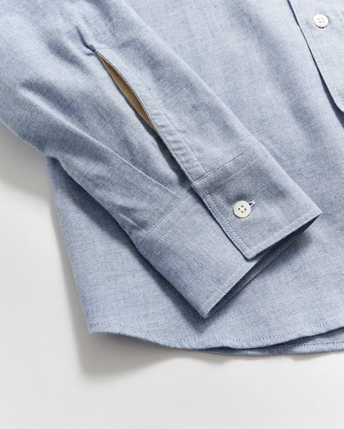 Men Tuscumbia Classic Shirt Light Blue Billy Reid Shirting