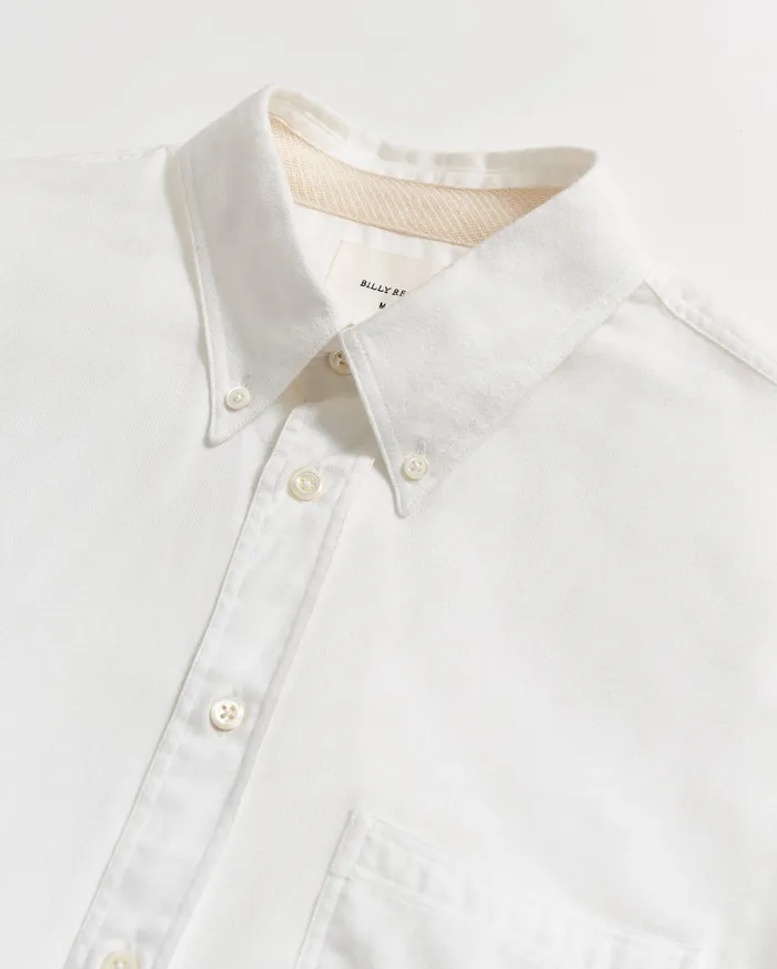 Men Tuscumbia Classic Shirt White Billy Reid Shirting
