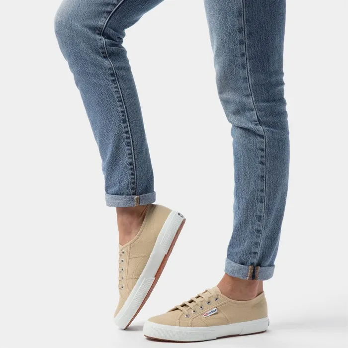 Men Unisex 2750COTU CLASSIC Sneaker BEIGE Superga Low Cut