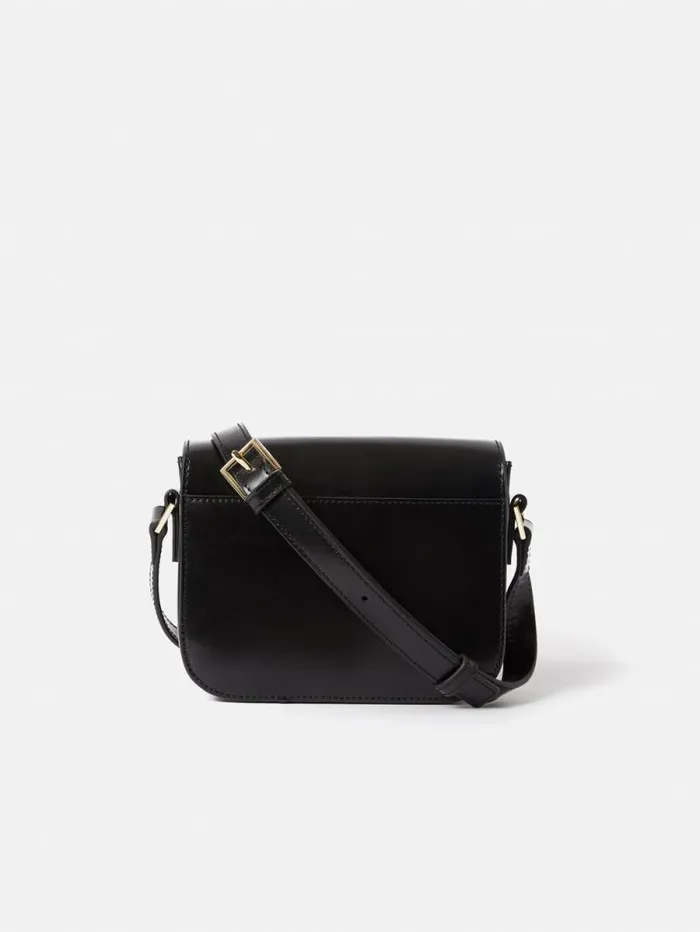 Meret Crossbody Black Women Jigsaw Leather