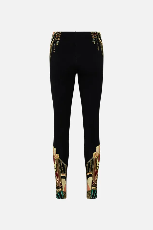 METAL HOTFIX EMBELLISHED LEGGINGS THEY CALLED HER NEFERTARI They Called Her Nefertari Womens Camilla Leggings