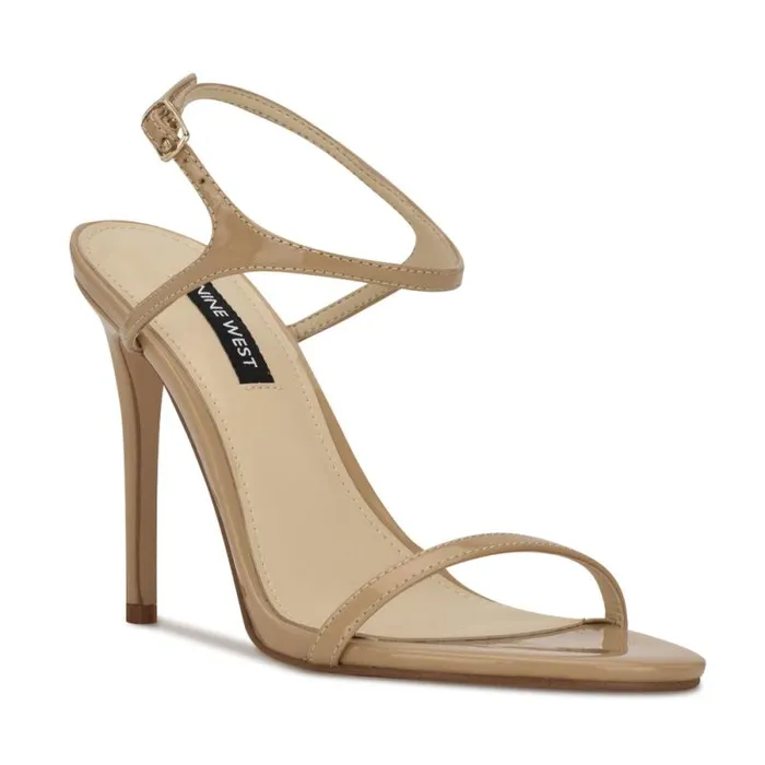 Miami Ankle Strap Sandals Light Natural Women Nine West Heels Miami Ankle Strap Sandals Light Natural Women Nine West Heels