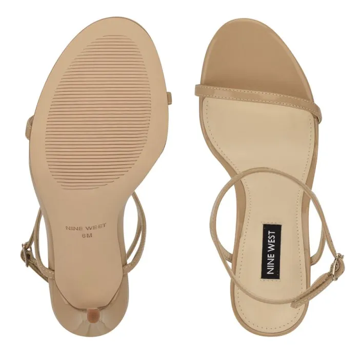 Miami Ankle Strap Sandals Light Natural Women Nine West Heels Miami Ankle Strap Sandals Light Natural Women Nine West Heels