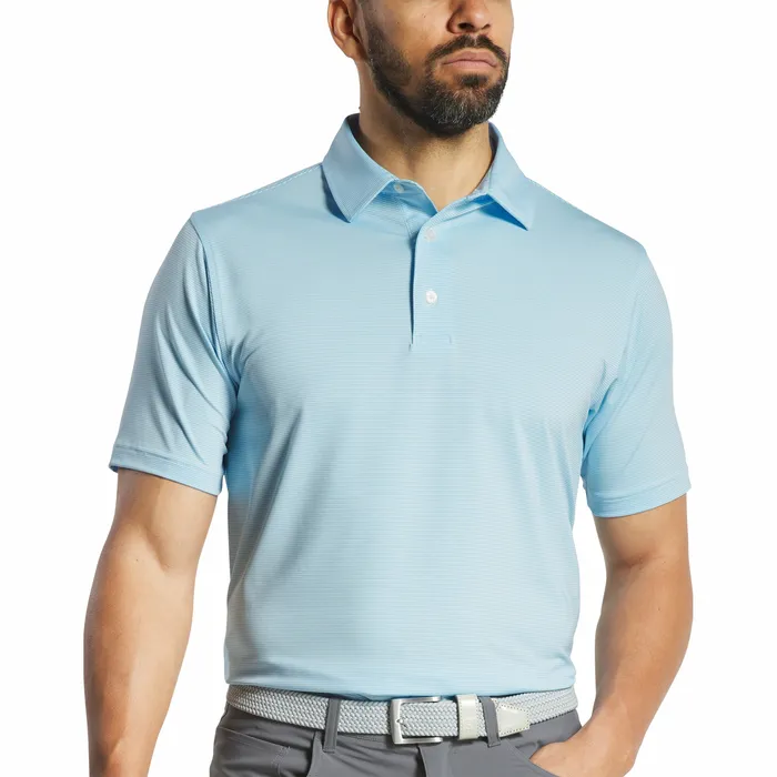 MicroFeeder Stripe Lisle Men Shirts FootJoy