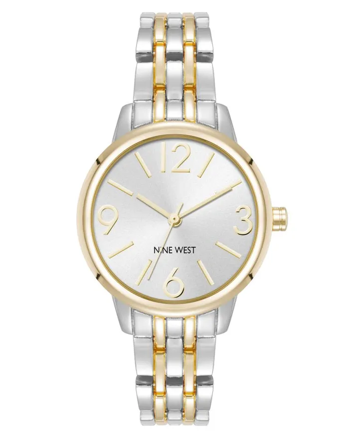 Mini Boyfriend Watch Twotone Women Nine West Straps