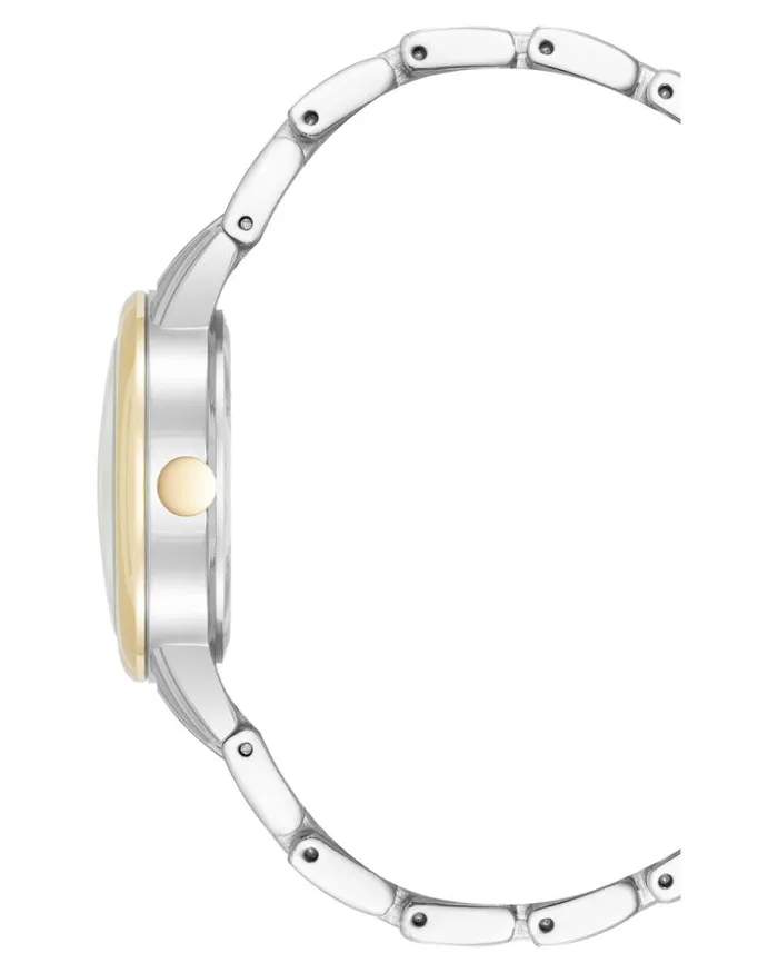 Mini Boyfriend Watch Twotone Women Nine West Straps Mini Boyfriend Watch Twotone Women Nine West Straps