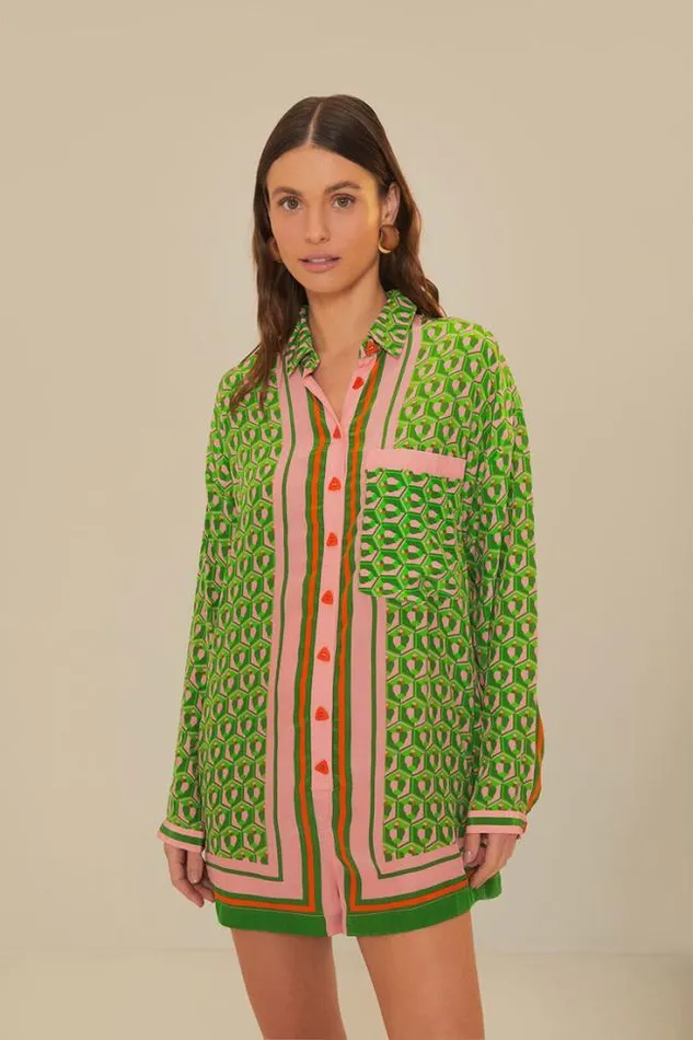 Mixed Cashew Scarf Romper Women FARM Rio Rompers