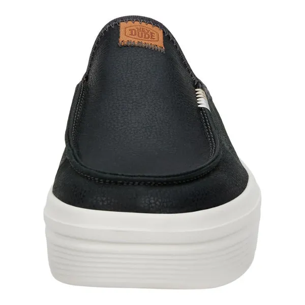 Mules heydude Apparel Austin Lift Leather Women Black
