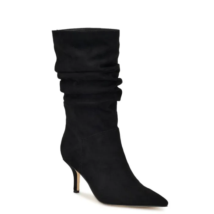 Mycki Dress Boots Black Women Nine West Boots and Booties Mycki Dress Boots Black Women Nine West Boots and Booties