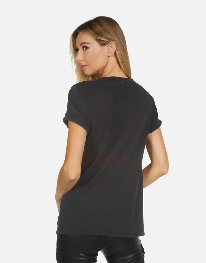 Myra X Party Animal Onyx Women Lauren Moshi Short Sleeve