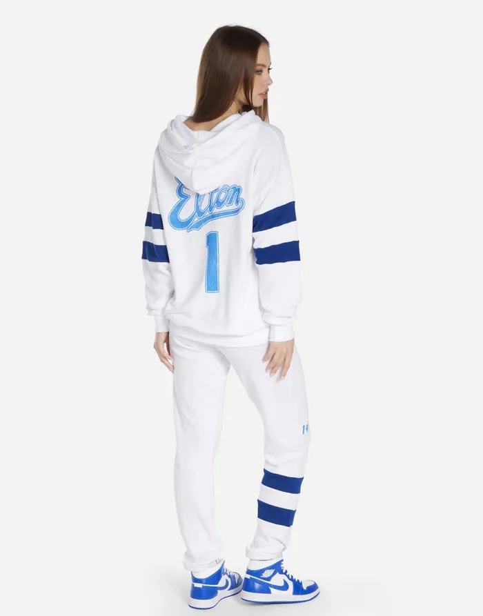 Nadine Elton John Dodgers Whiteelectric Blue Women Lauren Moshi Hoodies