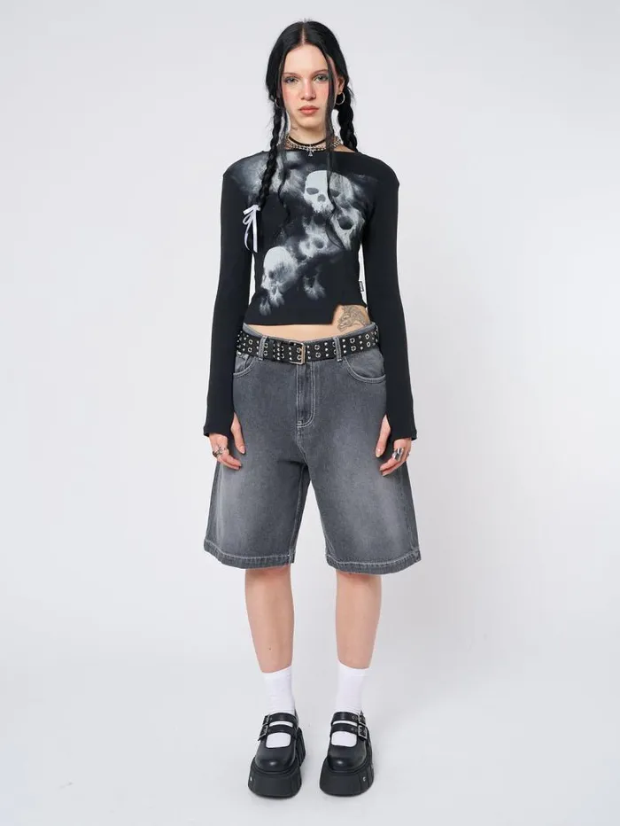 Naida Star Black Jorts Women Minga London Bottoms