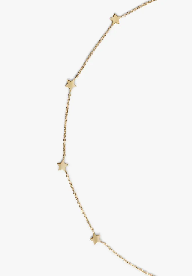 Necklaces Women Hush Multi Star Choker Gold