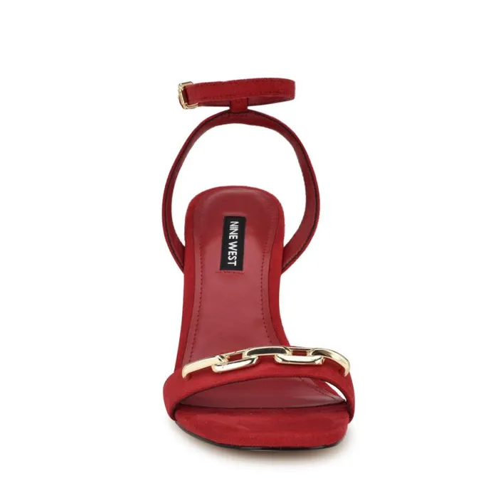 Neela Ankle Strap Sandals Red Women Nine West Sandals Neela Ankle Strap Sandals Red Women Nine West Sandals
