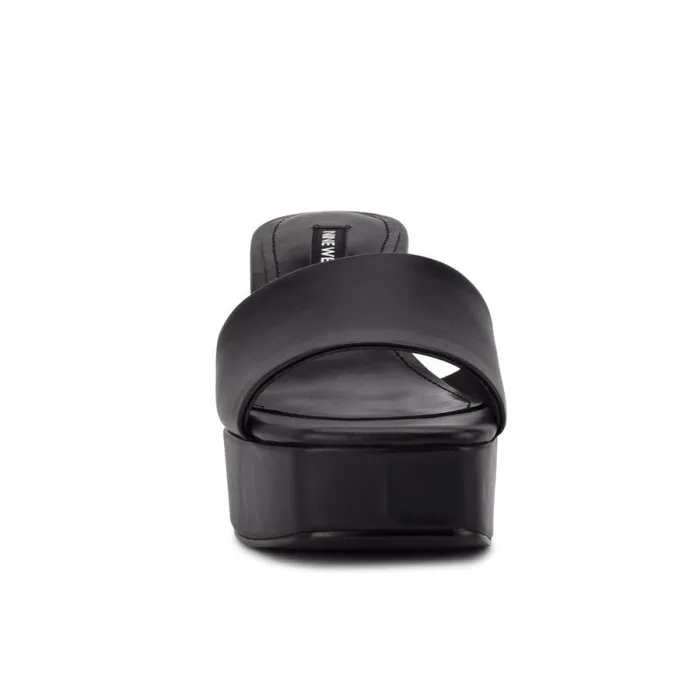 Oklee Platform Slide Sandals Black Women Nine West Sandals Oklee Platform Slide Sandals Black Women Nine West Sandals