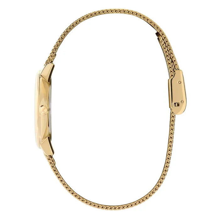 Olivia Burton Bee Watches Women 28mm Bee Ultra Slim Gold Mesh Watch