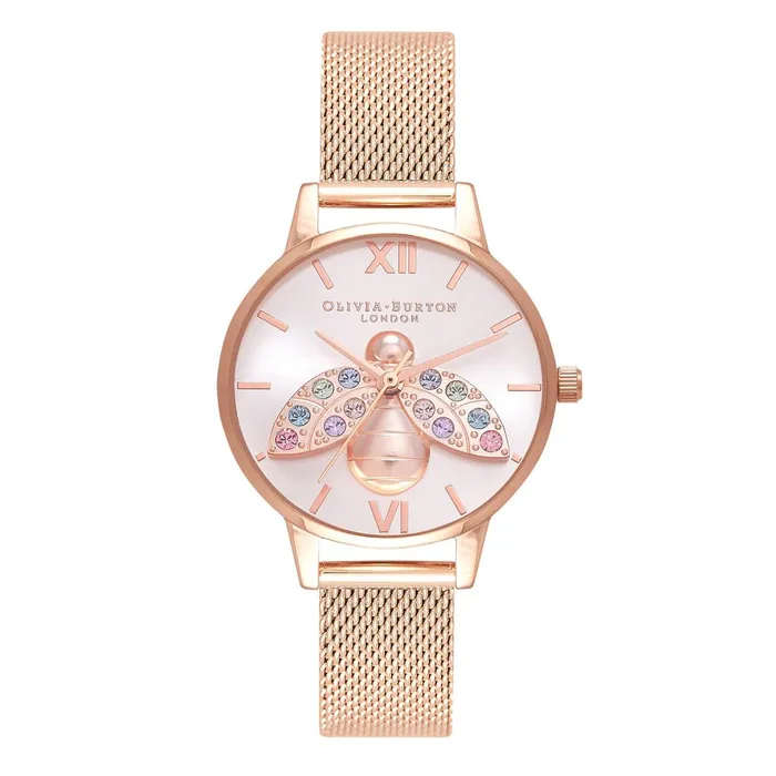 Olivia Burton Bee Watches Women Rainbow Bee Womens Watch 30mm