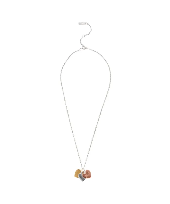 Olivia Burton Necklaces Women Tri Tone Heart Necklace Olivia Burton Necklaces Women Tri Tone Heart Necklace