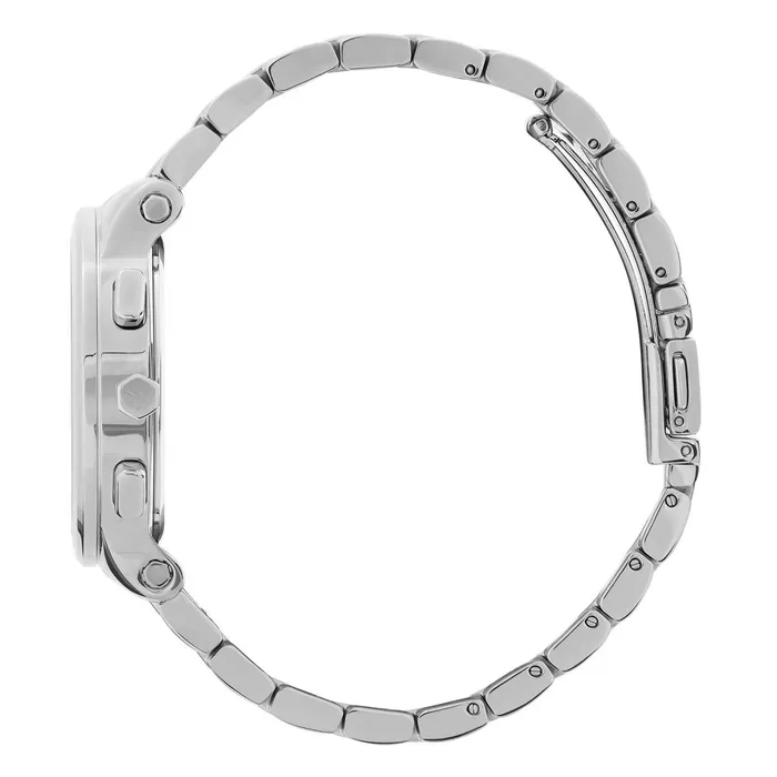 Olivia Burton Sports Luxe Watches Women 38mm MultiFunction Blue and Silver Bracelet Watch
