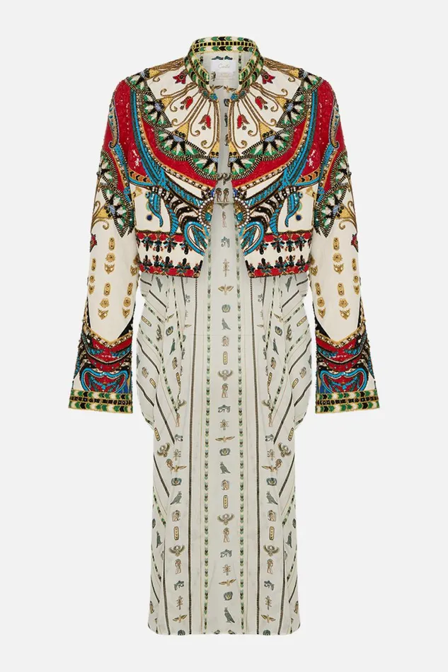 OPEN FRONT JACKET WITH FULL LENGTH BACK VALLEY OF THE QUEENS Valley Of The Queens Womens Camilla Jackets