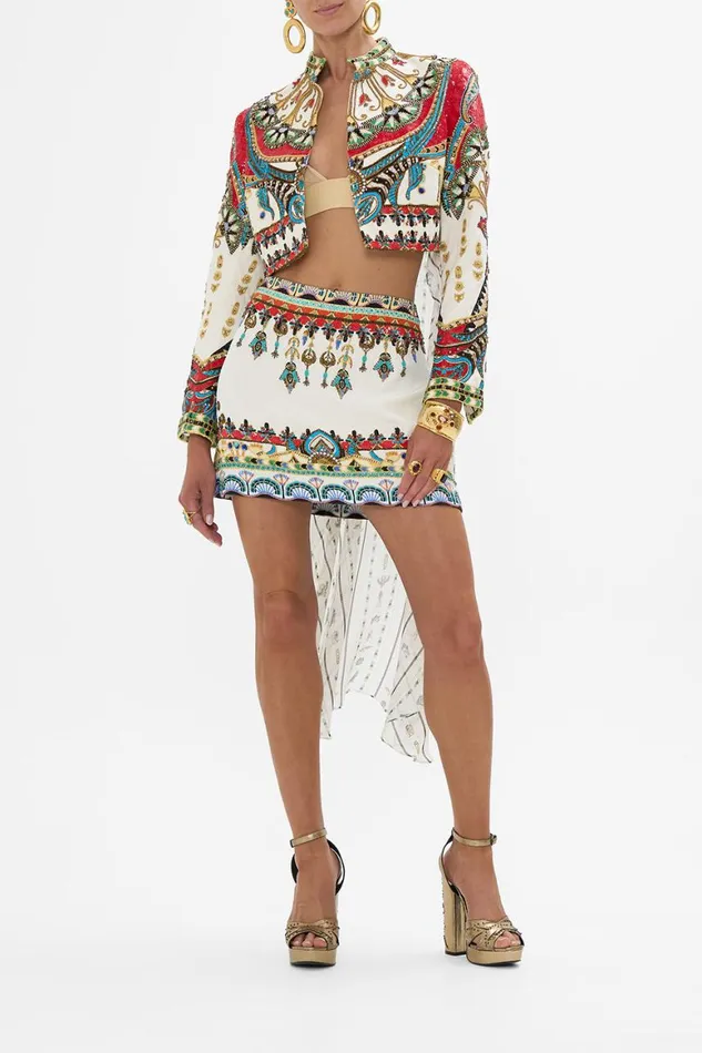 OPEN FRONT JACKET WITH FULL LENGTH BACK VALLEY OF THE QUEENS Valley Of The Queens Womens Camilla Jackets