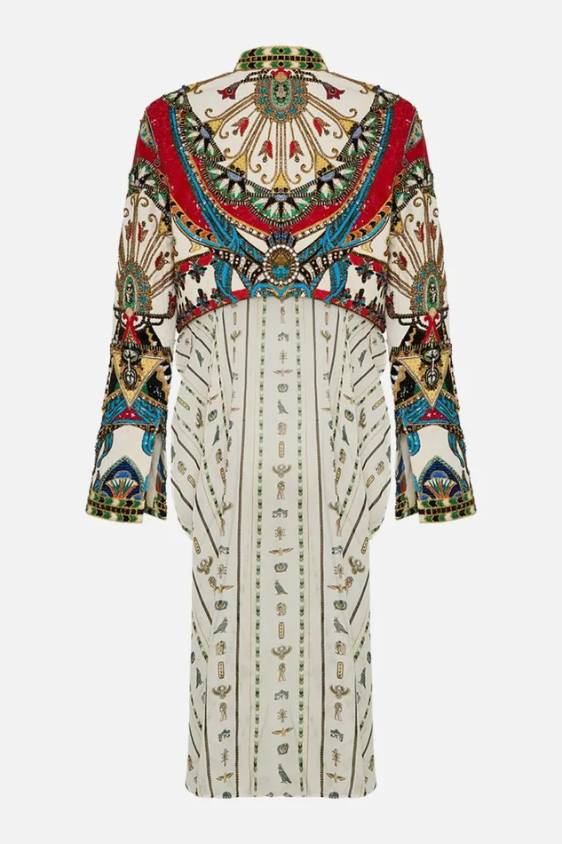 OPEN FRONT JACKET WITH FULL LENGTH BACK VALLEY OF THE QUEENS Valley Of The Queens Womens Camilla Jackets