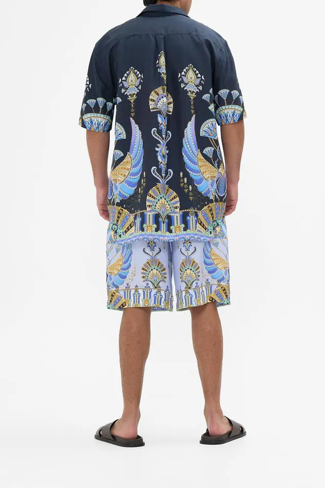 OVERSIZED BUTTON THROUGH SS SHIRT UNDER SCARAB SKIES Under Scarab Skies Mens Camilla Shirts OVERSIZED BUTTON THROUGH SS SHIRT UNDER SCARAB SKIES Under Scarab Skies Mens Camilla Shirts