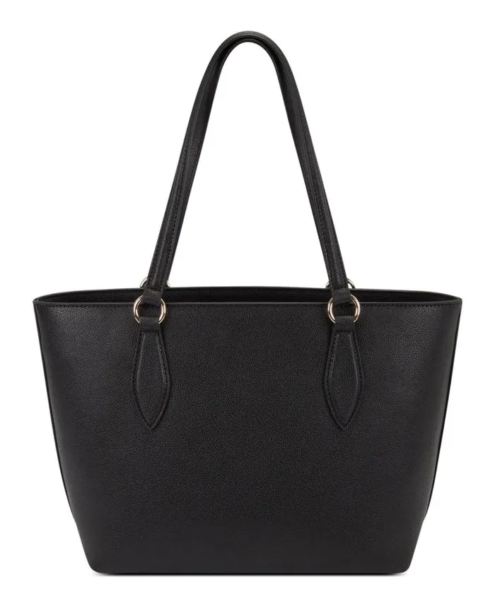 Paisley Small Tote Black Saffiano Women Nine West Totes and Backpacks Paisley Small Tote Black Saffiano Women Nine West Totes and Backpacks
