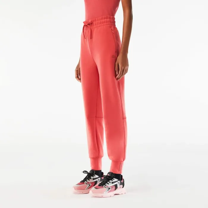 Pants and Leggings Women Lacoste Women039s Cotton Jersey Joggers Pink Zv9