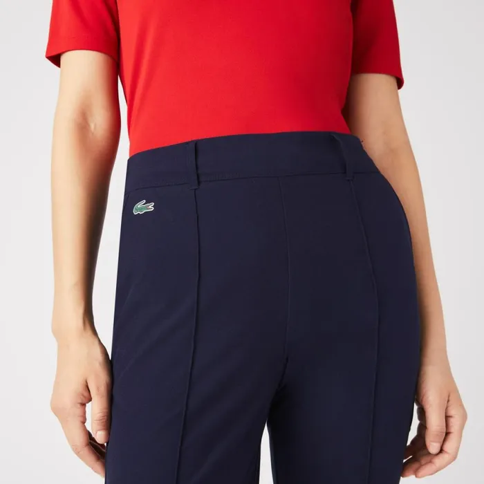Pants and Leggings Women Lacoste Women039s SPORT Stretch UltraDry Golf Pants Navy Blue 166