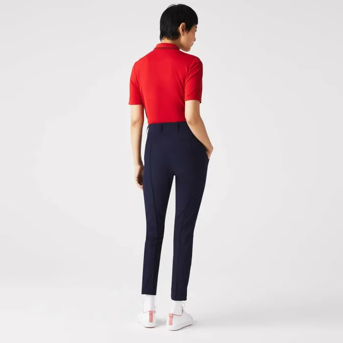 Pants and Leggings Women Lacoste Women039s SPORT Stretch UltraDry Golf Pants Navy Blue 166