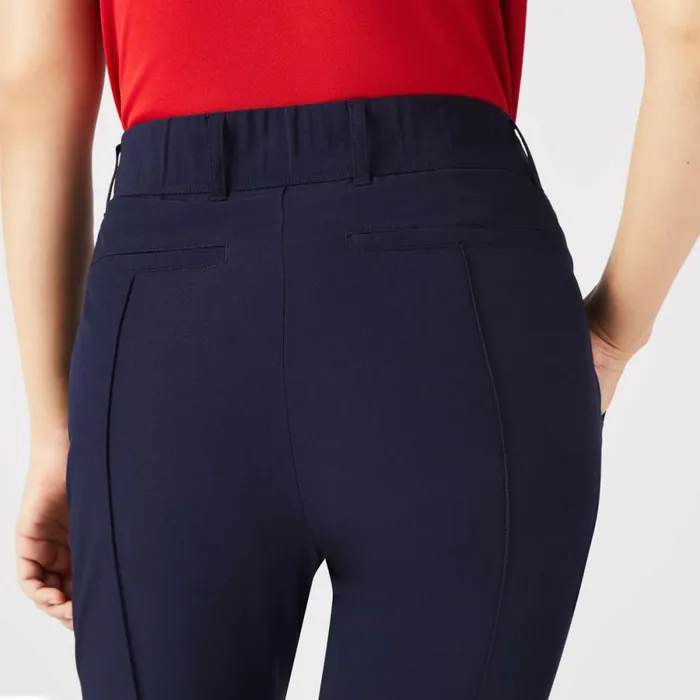 Pants and Leggings Women Lacoste Women039s SPORT Stretch UltraDry Golf Pants Navy Blue 166