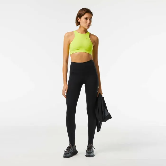 Pants and Leggings Women Lacoste Women039s Stirrup Leggings Black 031