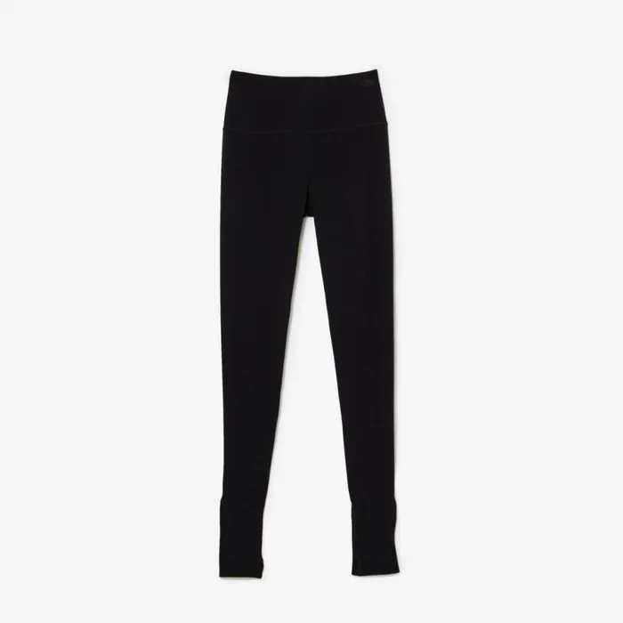 Pants and Leggings Women Lacoste Women039s Stirrup Leggings Black 031
