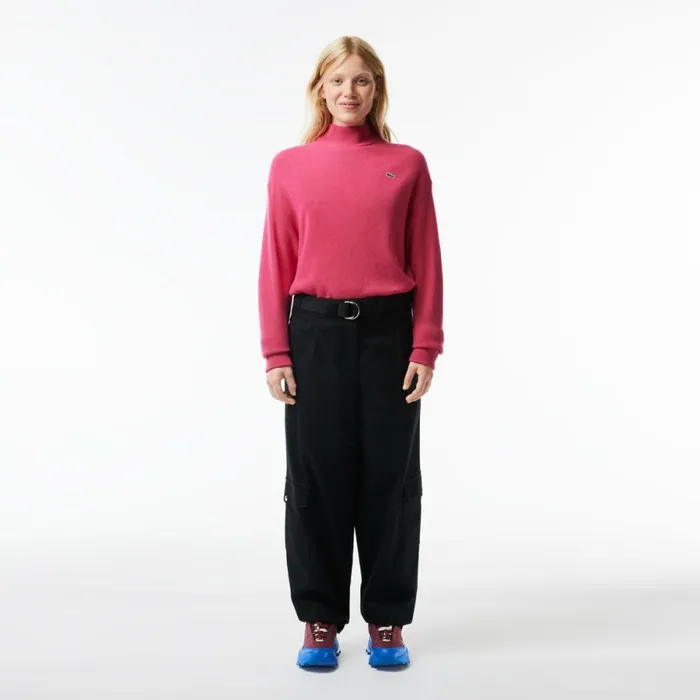 Pants and Leggings Women Lacoste Women039s Stretch Cotton Gabardine Cargo Pants Black 031 Pants and Leggings Women Lacoste Women039s Stretch Cotton Gabardine Cargo Pants Black 031