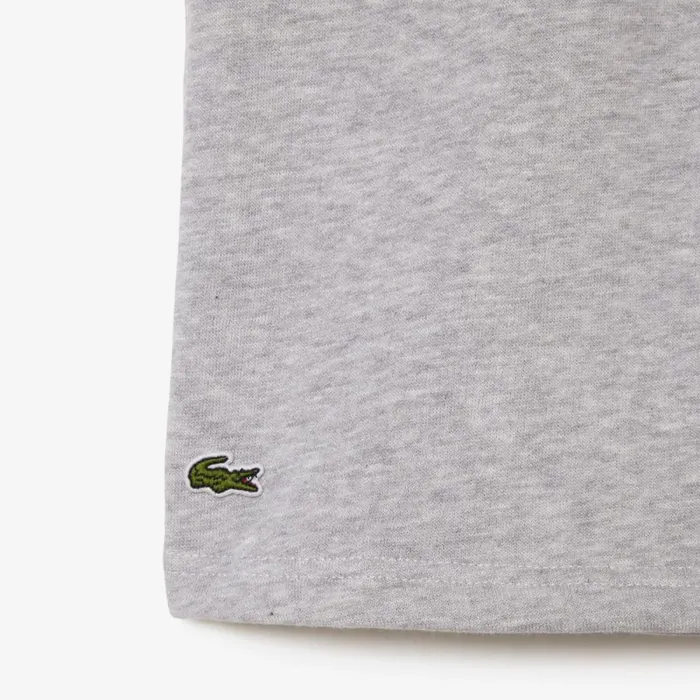 Pants and Shorts Kids Lacoste Kids039 Organic Brushed Cotton Fleece Shorts Grey Chine Cca
