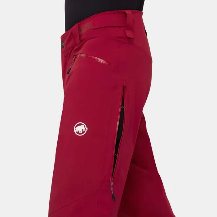 Pants and Shorts Men Mammut Stoney HS Thermo Pants Blood Red Pants and Shorts Men Mammut Stoney HS Thermo Pants Blood Red