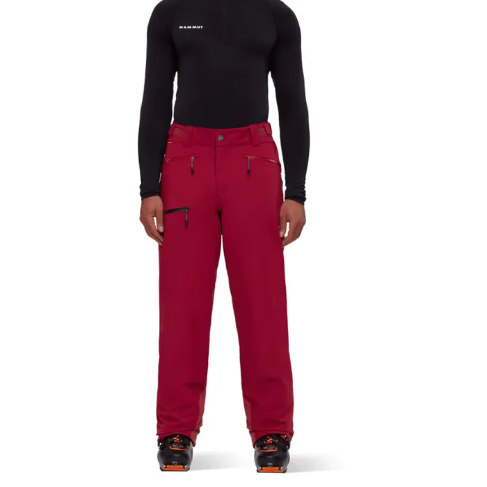 Pants and Shorts Men Mammut Stoney HS Thermo Pants Blood Red Pants and Shorts Men Mammut Stoney HS Thermo Pants Blood Red