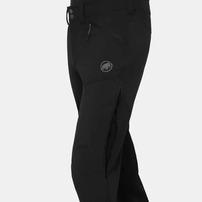 Pants and Shorts Men Mammut Zinal Guide SO Hybrid Pants Black Pants and Shorts Men Mammut Zinal Guide SO Hybrid Pants Black