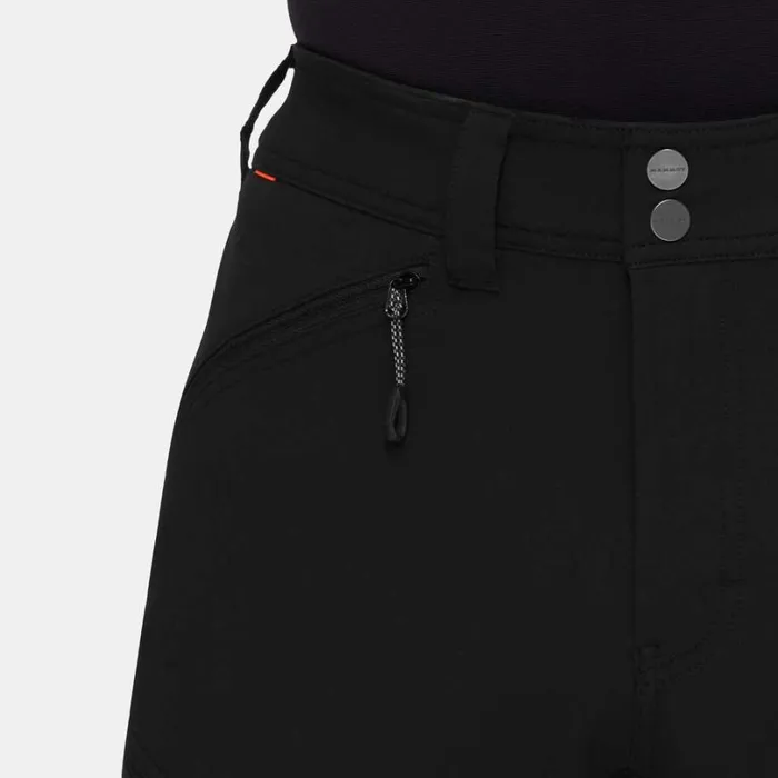 Pants and Shorts Men Mammut Zinal Guide SO Hybrid Pants Black Pants and Shorts Men Mammut Zinal Guide SO Hybrid Pants Black