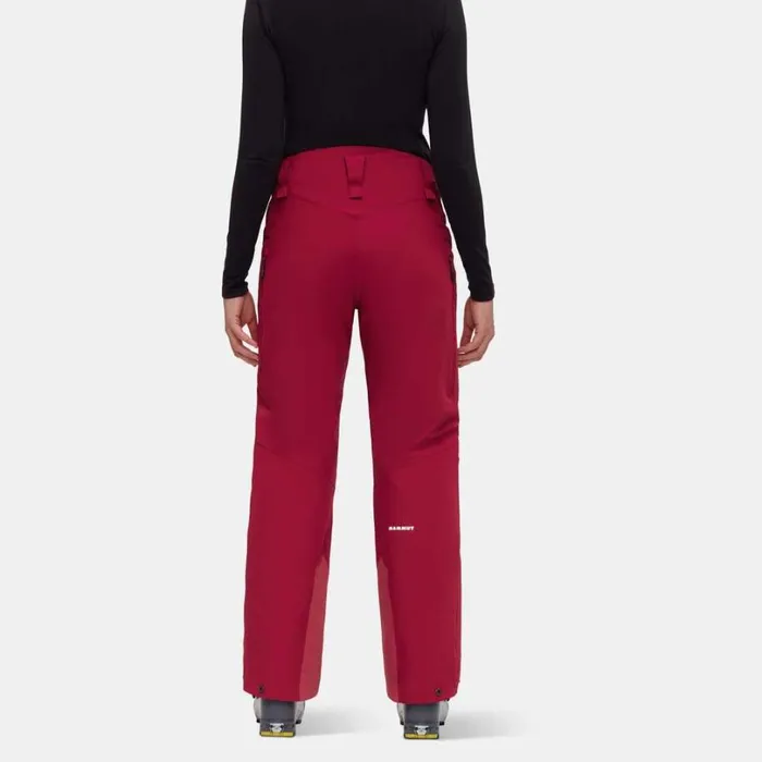 Pants and Shorts Women Mammut Stoney HS Thermo Pants Blood Red Pants and Shorts Women Mammut Stoney HS Thermo Pants Blood Red